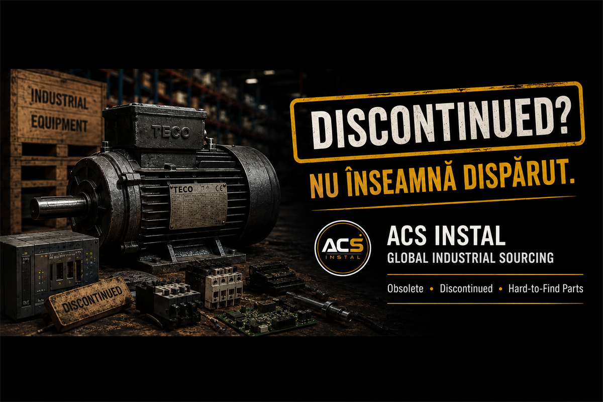 Piese industriale obsolete și discontinued: cum găsim componente care nu se mai fabrică