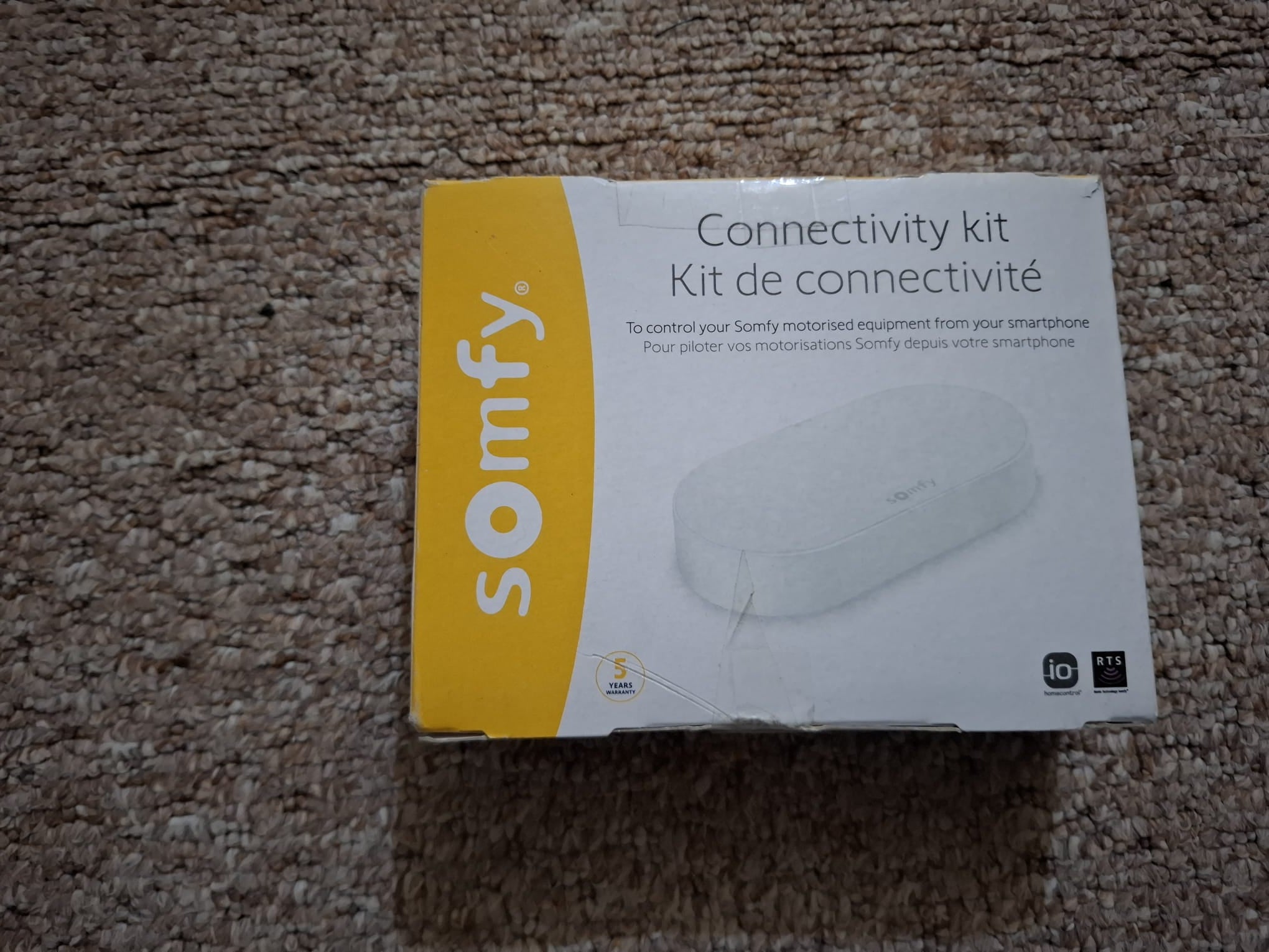 Somfy 1870755 - Kit de control pentru rulouri si uși de garaj