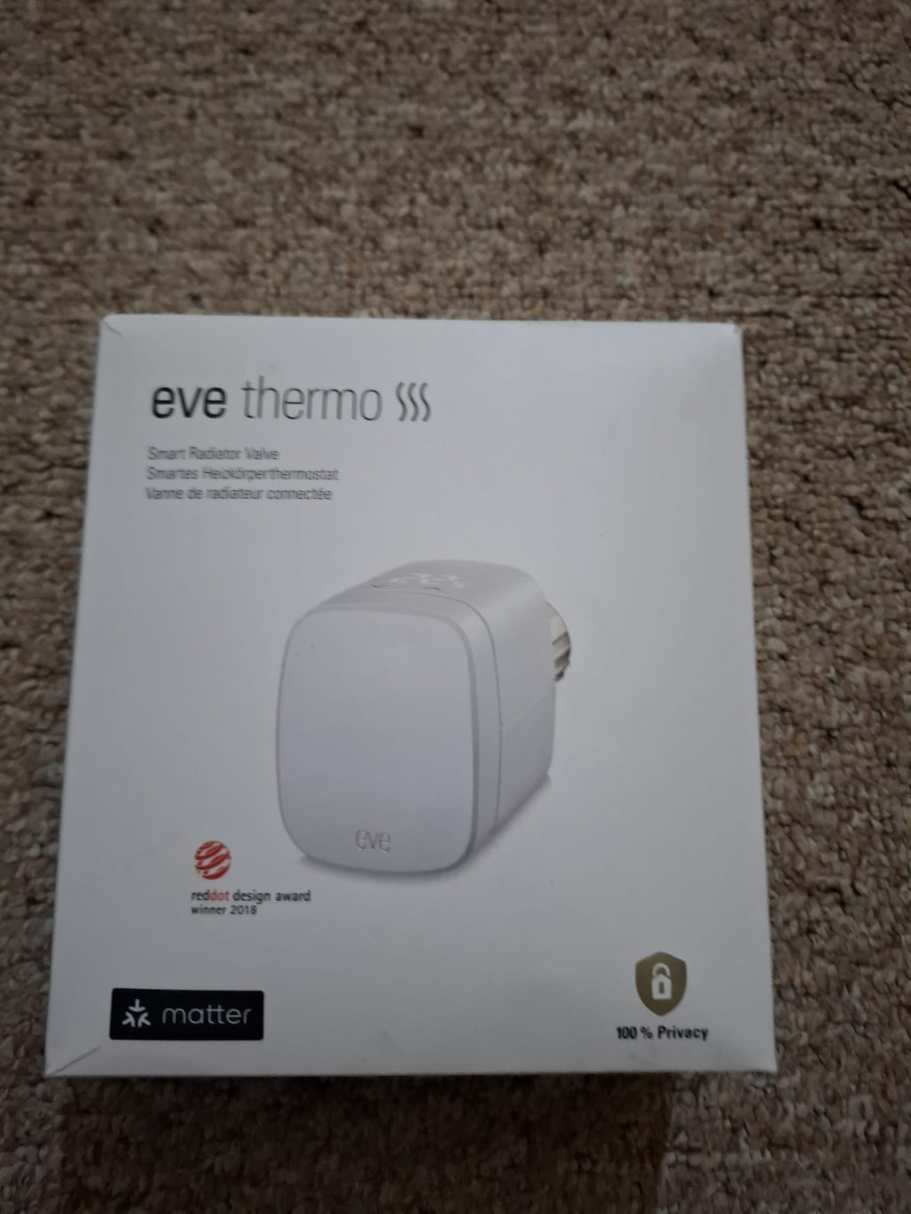 Termostat Inteligent Calorifer Eve Thermo Matter Thread
