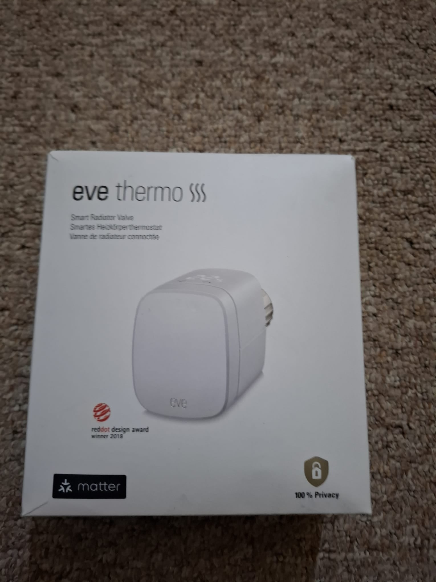 Termostat Inteligent Calorifer Eve Thermo Matter Thread