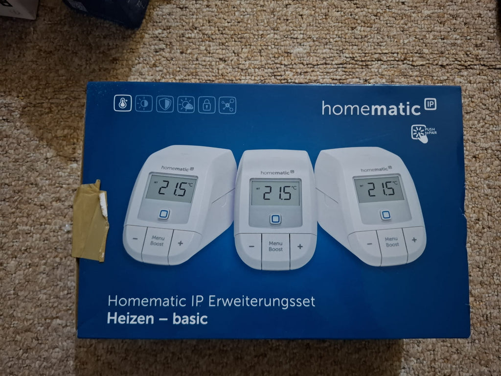 Set de extensie pentru încălzire inteligentă Homematic IP 161216A1