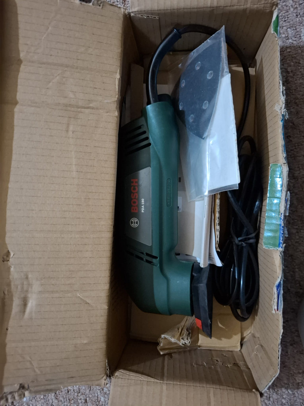 Bosch Șlefuitor triunghiular PDA 180 (180 Watt, în cutie de carton)