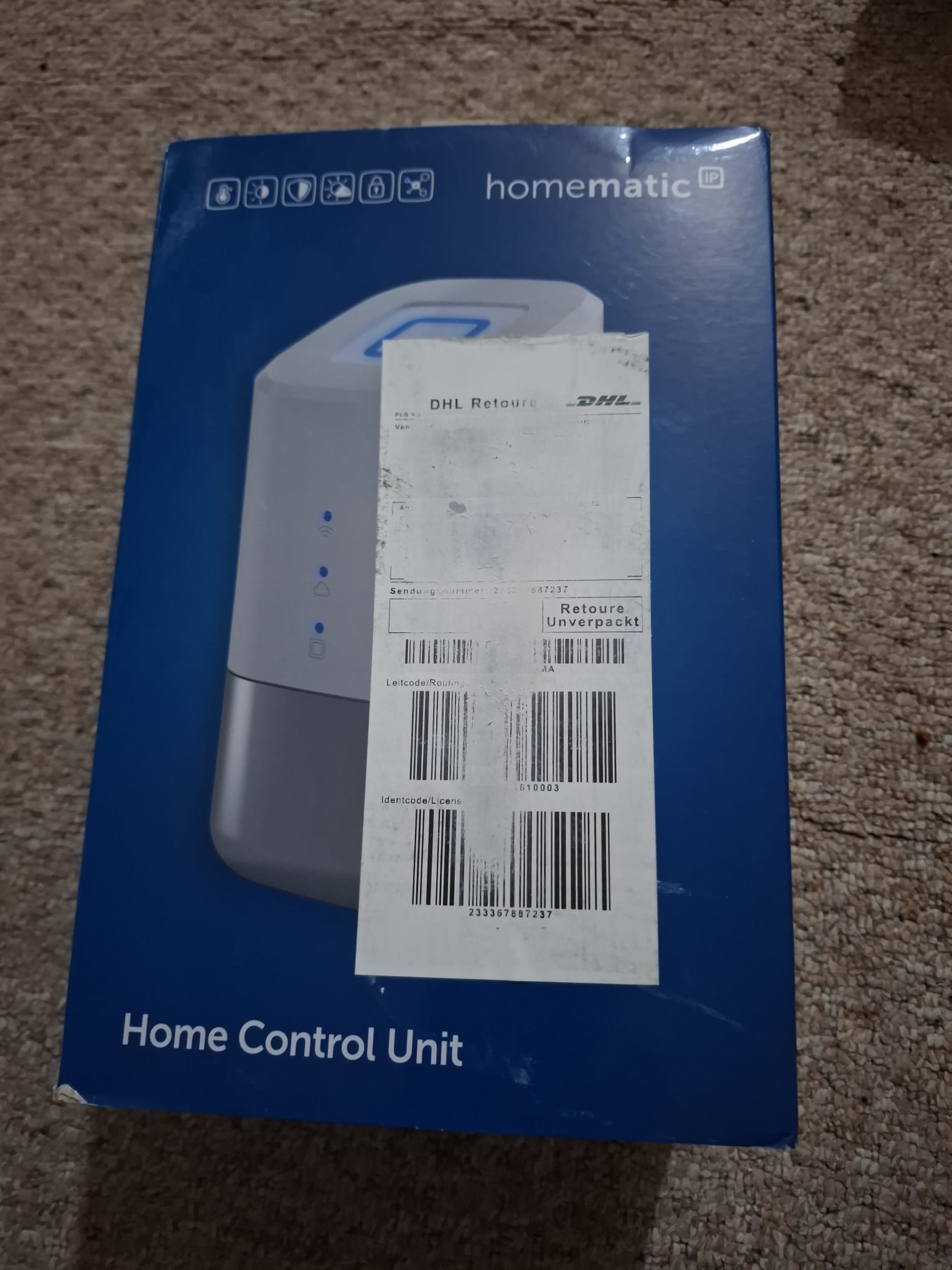 Unitate de control Homematic IP Home 160322A0