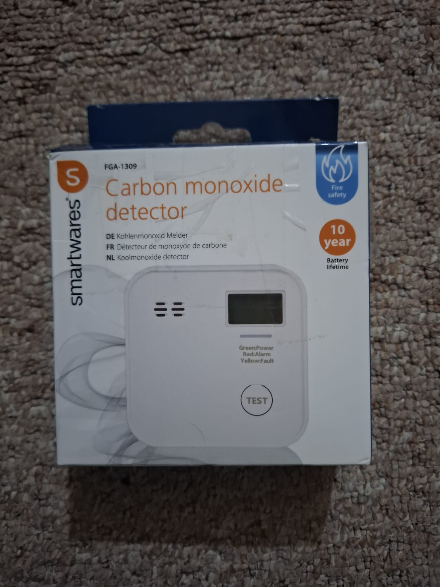 Detector de CO Smartwares - FGA-1309