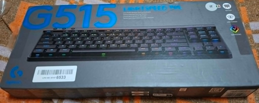 Tastatura Logitech G515 Lightspeed TKL