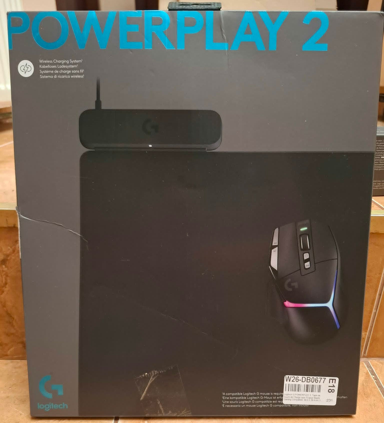 Mousepad Logitech powerplay 2