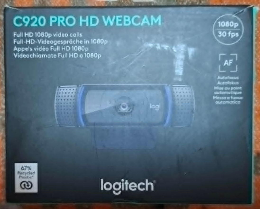 Webcam Logitech C920 Pro HD