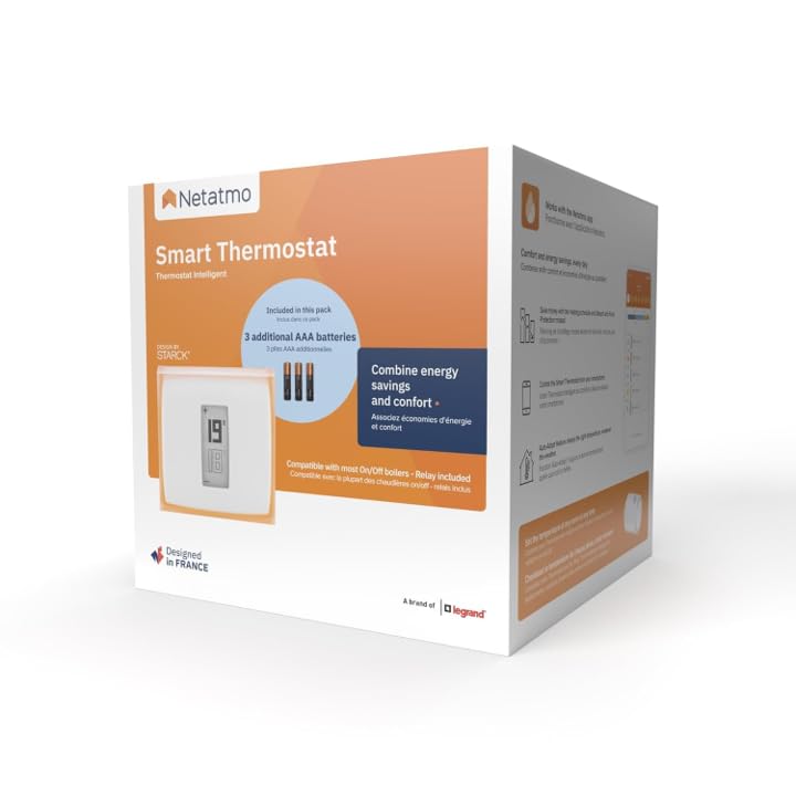 Termostat inteligent Netatmo NTH01-EN-EU