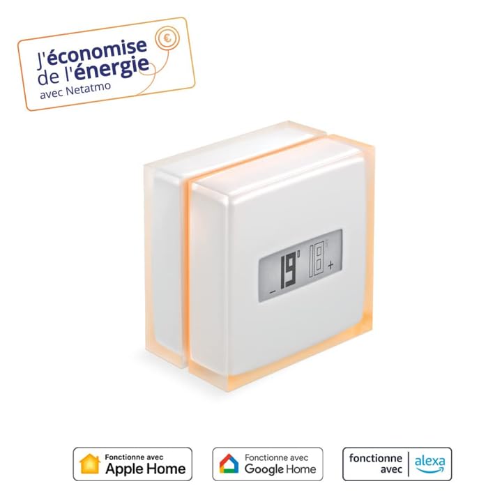Termostat inteligent Netatmo NTH01-EN-EU