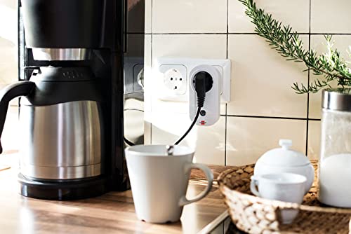 Set de comutare wireless Brennenstuhl RC CE1 4001, pachet de 4 prize wireless