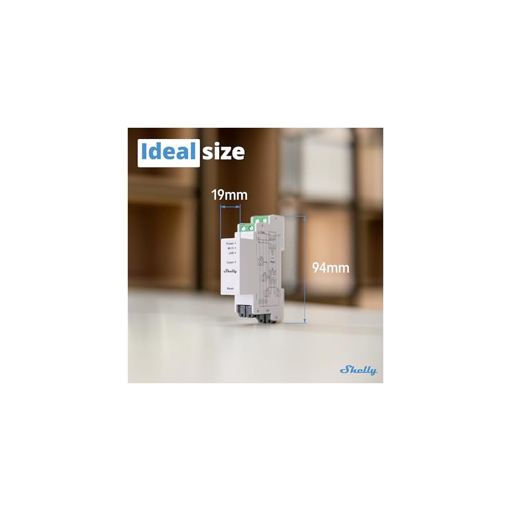 Releu inteligent Shelly Pro 3EM