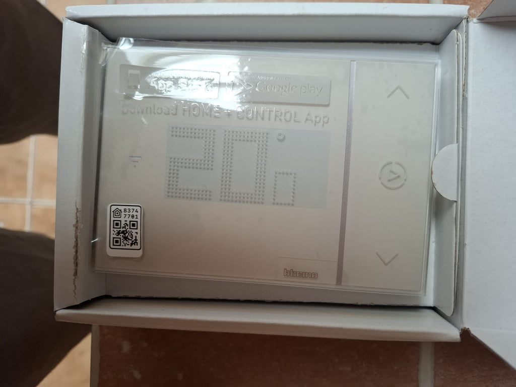 Termostat Conectat Bticino Smarther2 with Netatmo incastrat