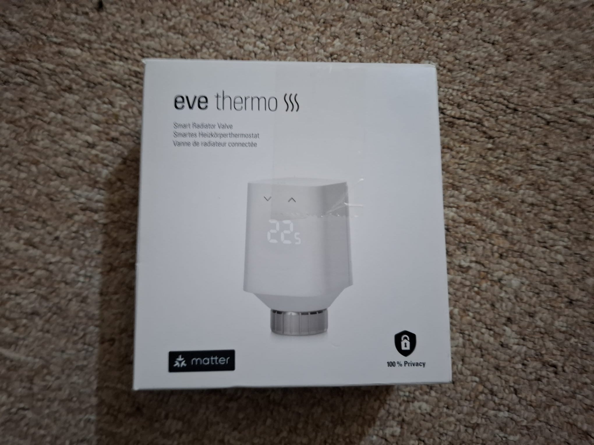 Termostat Inteligent Calorifer Eve Thermo Smart Radiator Valve Matter