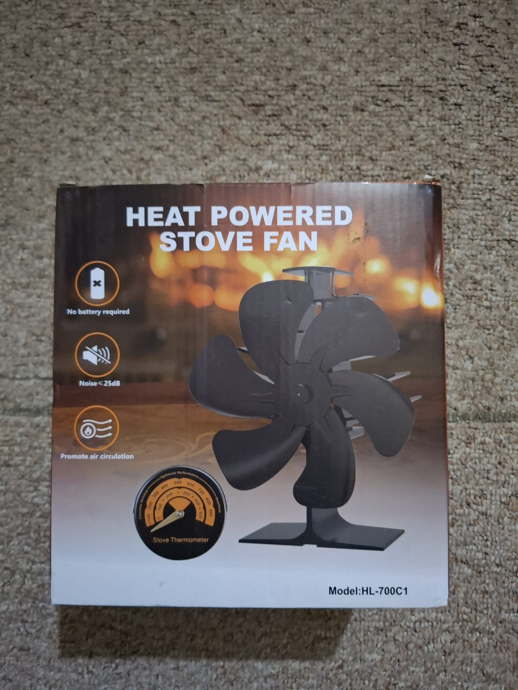 Ventilator de semineu Weareok