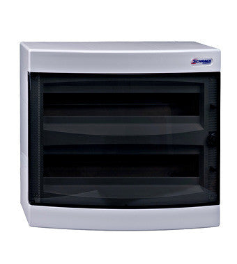 Dulap distributie 2 rânduri BK080106 Schrack