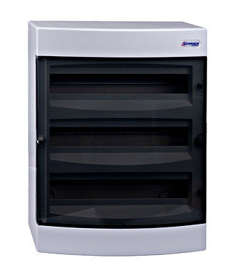 Dulap distributie 3 rânduri BK080107 Schrack
