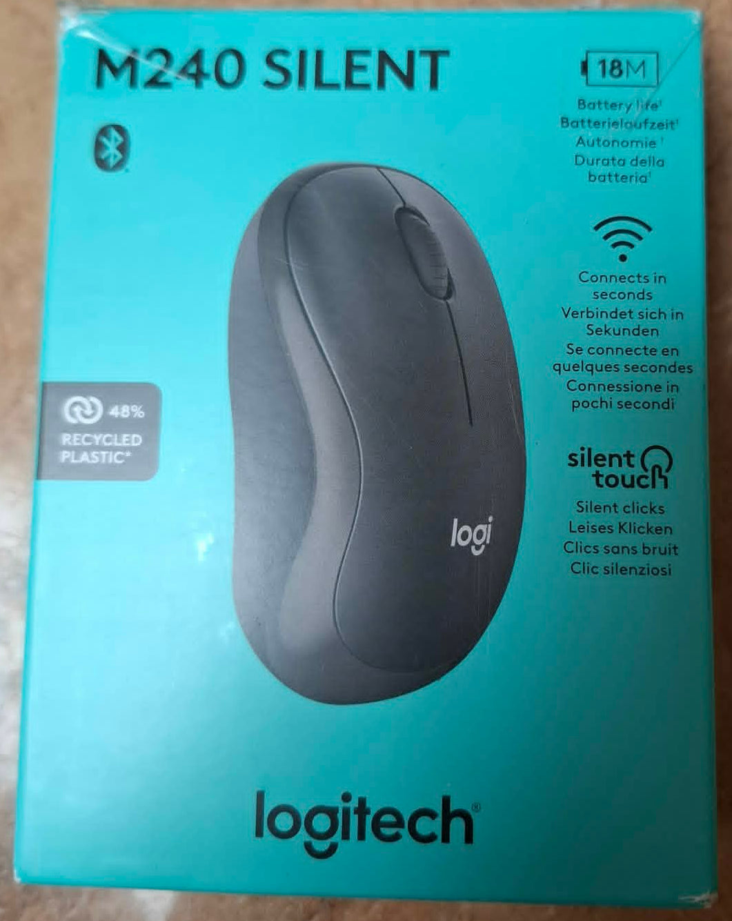 Mouse Logitech M240 Silent