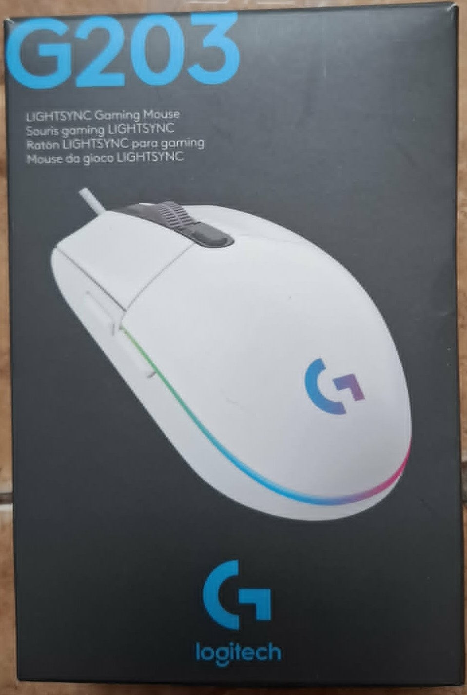 Mouse Logitech G203 Alb