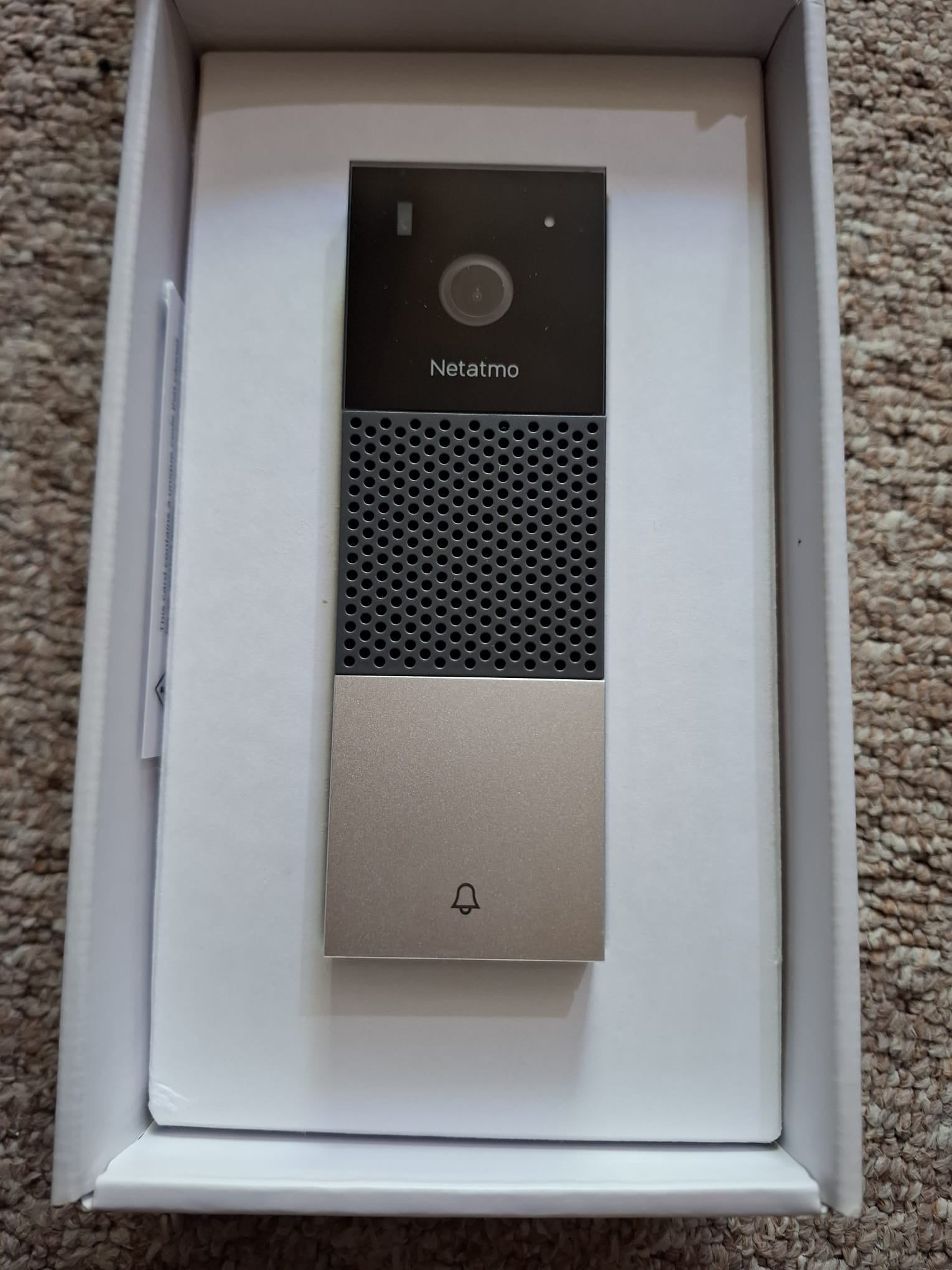 Sonerie video inteligentă Netatmo