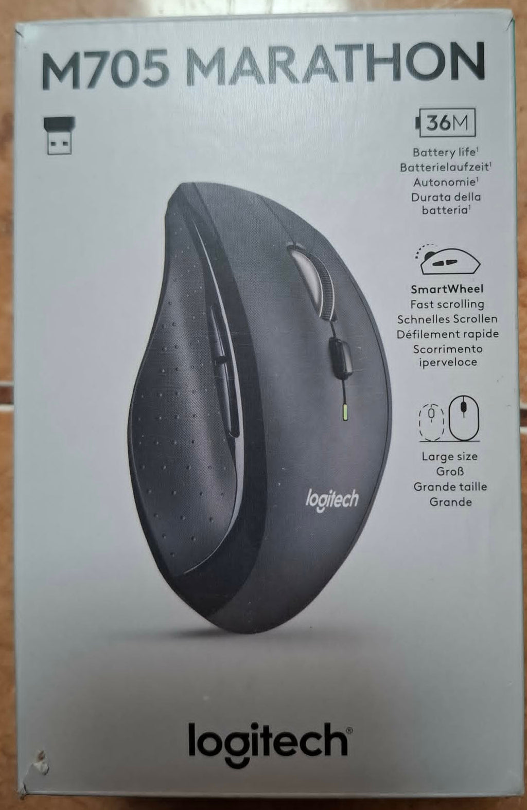 Mouse Logitech M705 Marathon