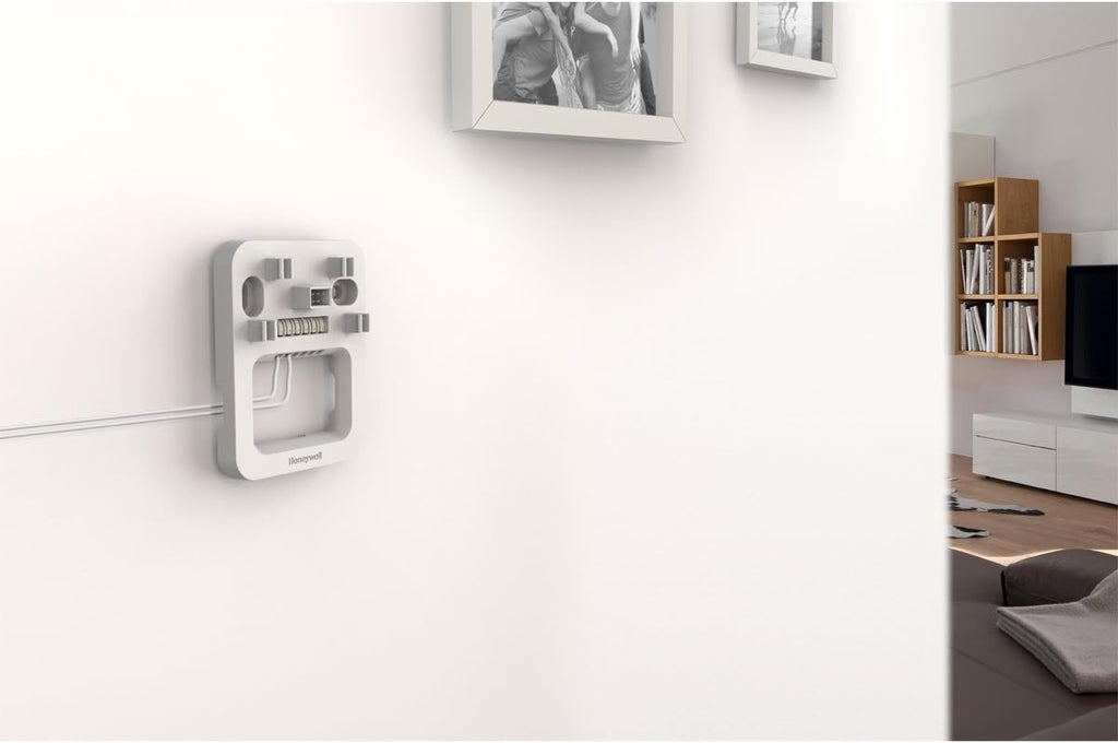 Sonerie Honeywell Home DW313S seria 3 cu fir și lumină LED (alb)