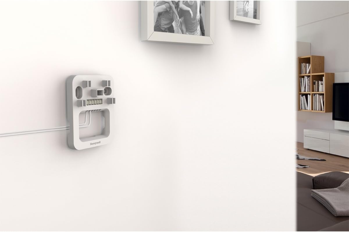 Sonerie Honeywell Home DW313S seria 3 cu fir și lumină LED (alb)