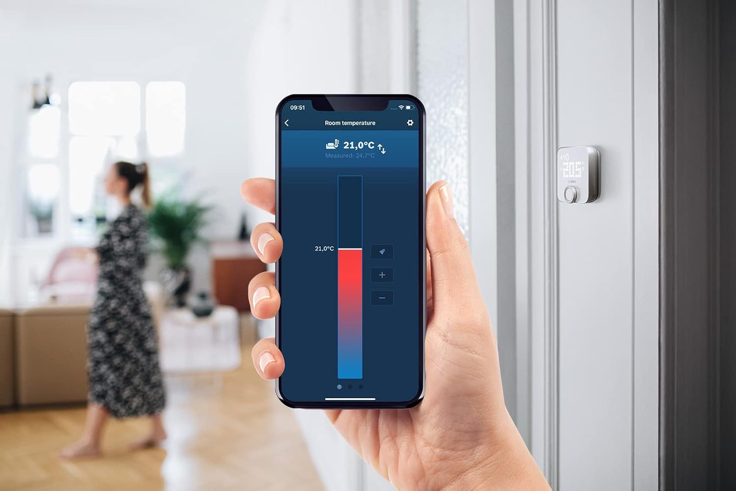 Termostat de cameră Bosch Smart Home II