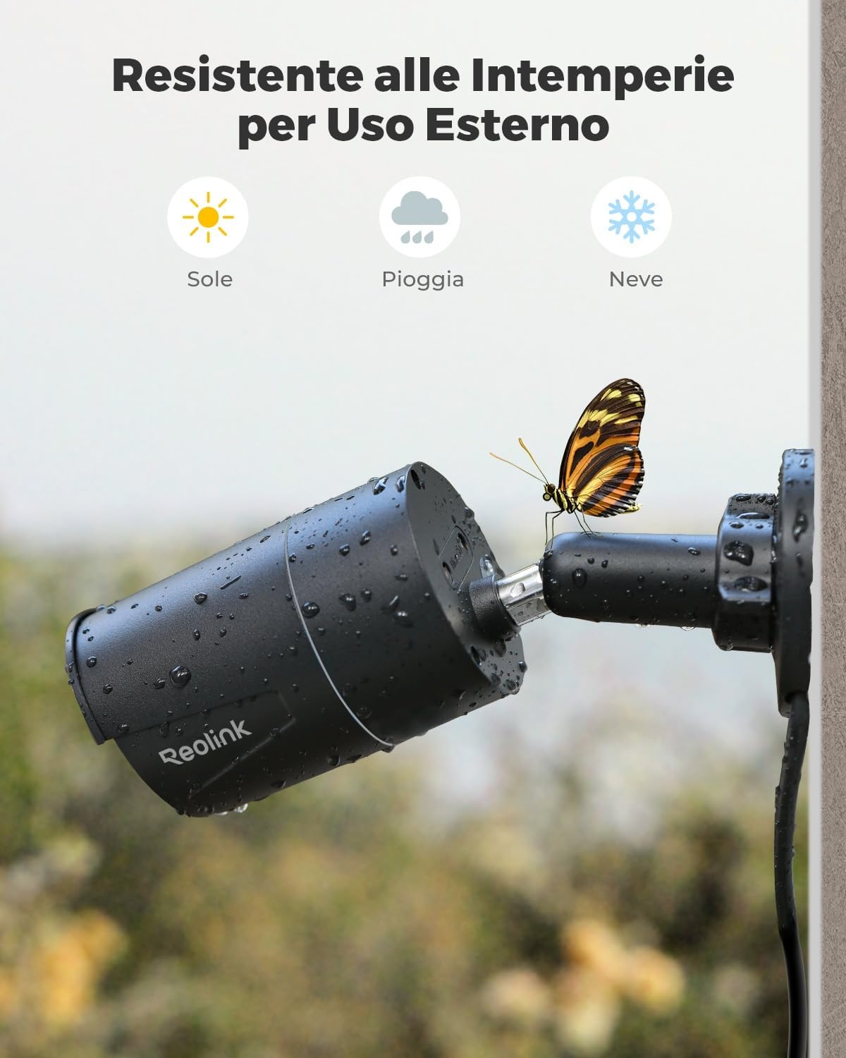 Camera Supraveghere Exterior Reolink RLC-510A 5MP PoE (Model P321)
