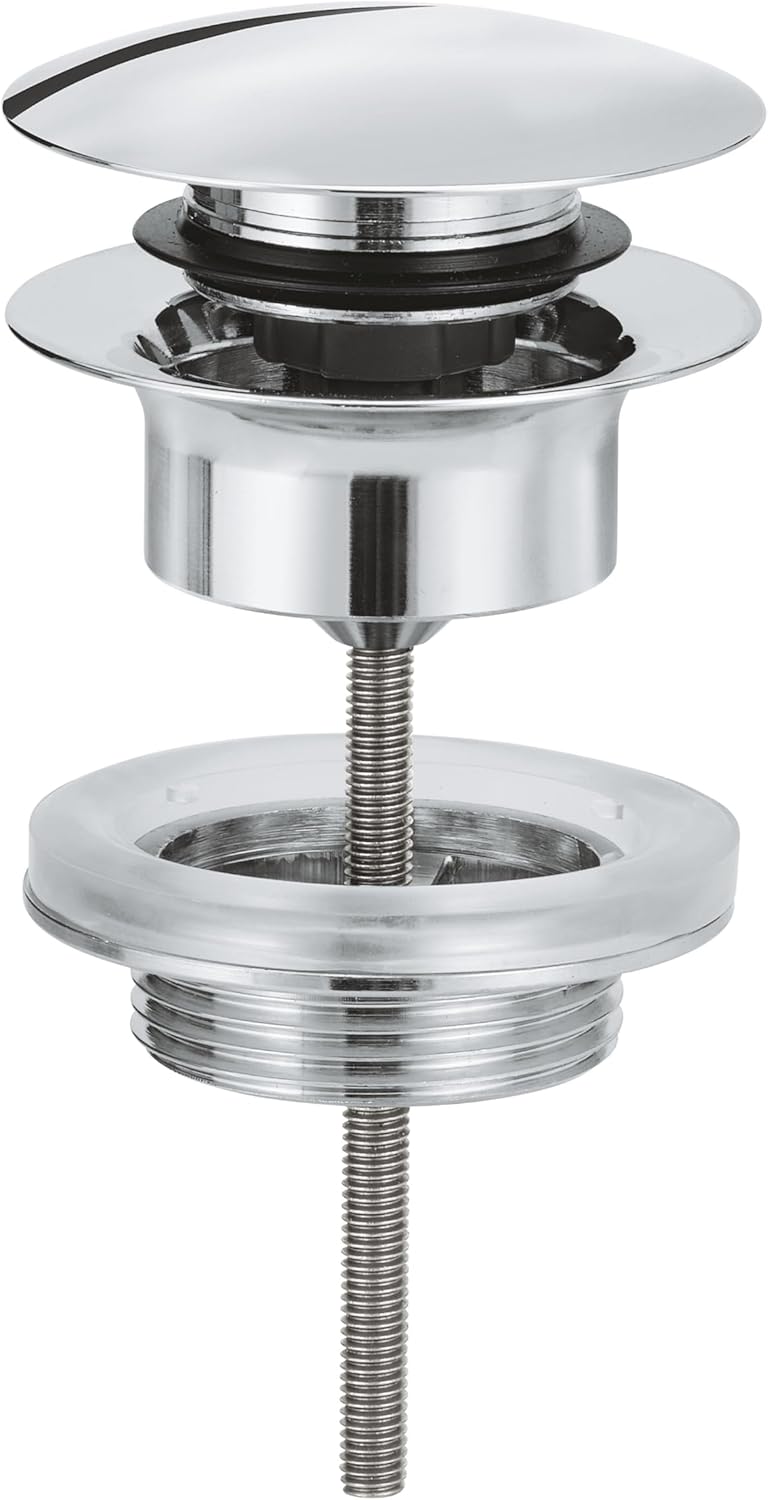 Baterie de scurgere GROHE cu închidere tip push 65807000