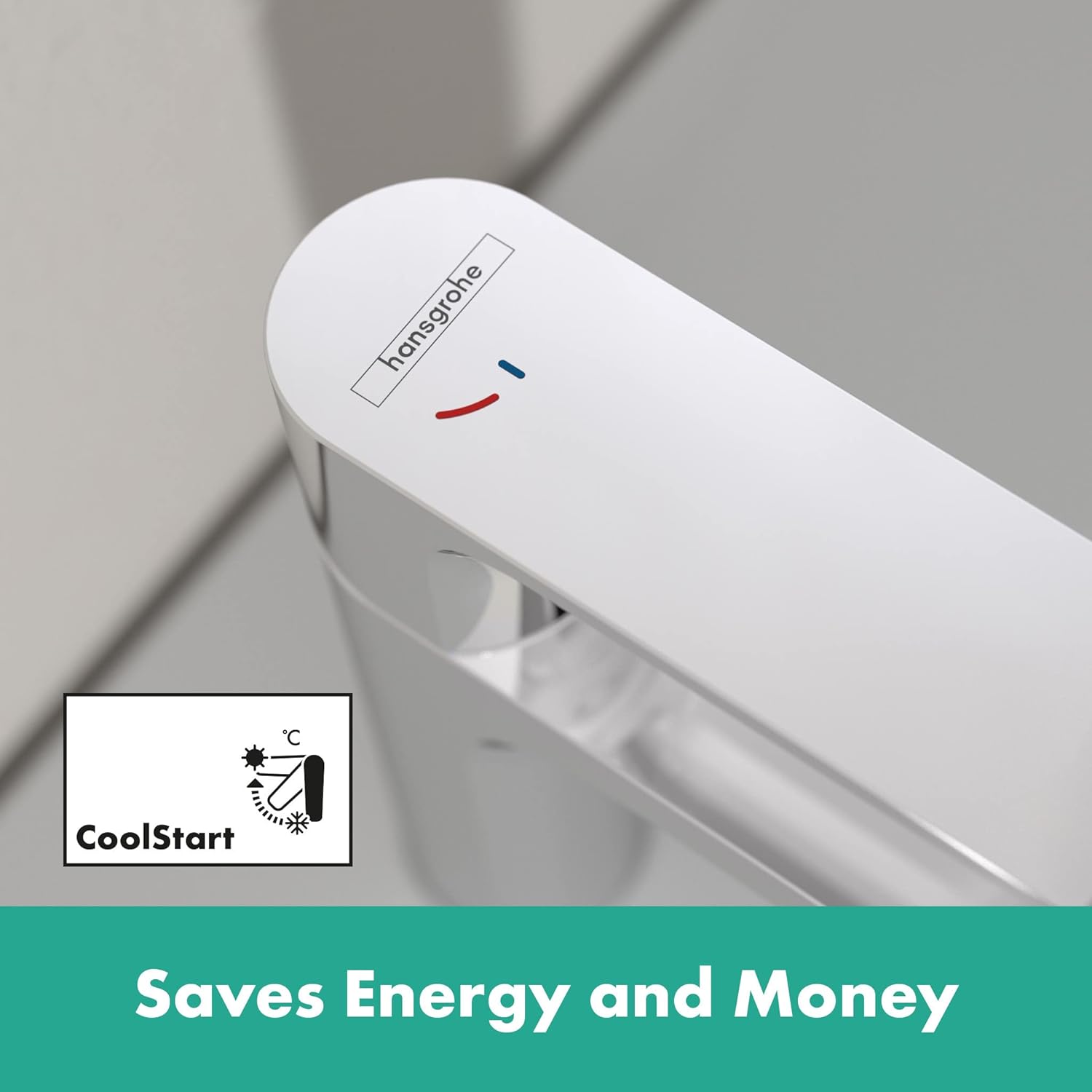 Baterie monocomandă lavoar Hansgrohe Rebris E 110, 72559000