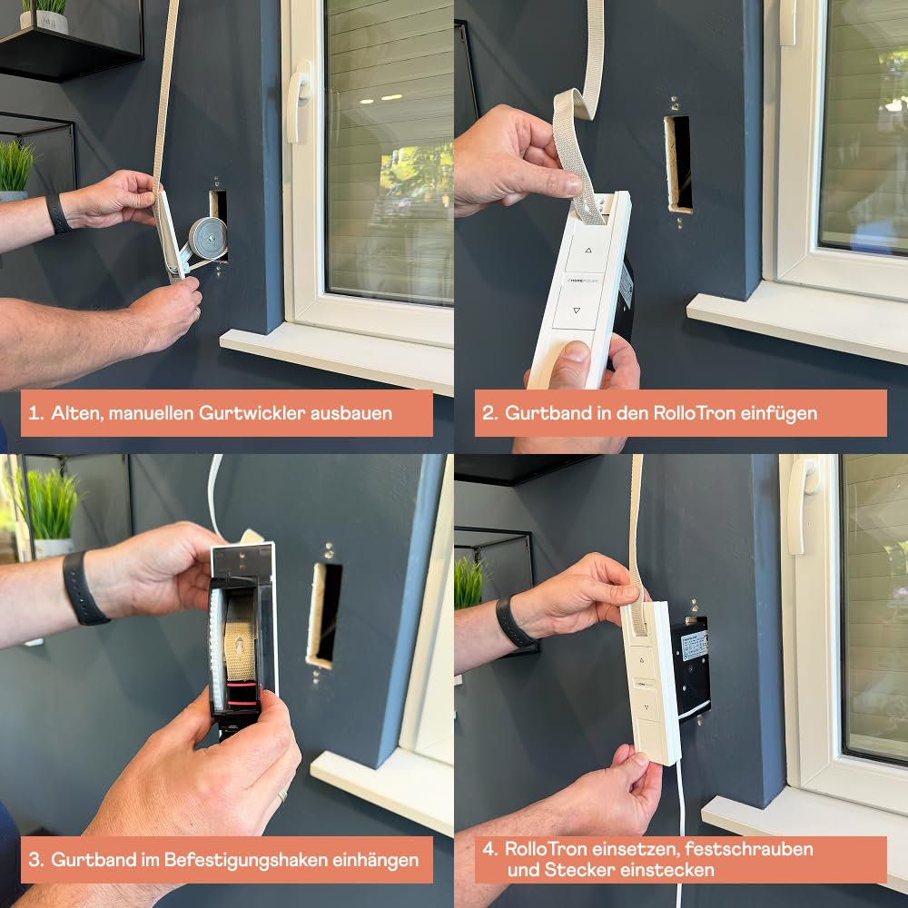 Înfășurător de bandă HomePilot RolloTron Pure DECT 10302345