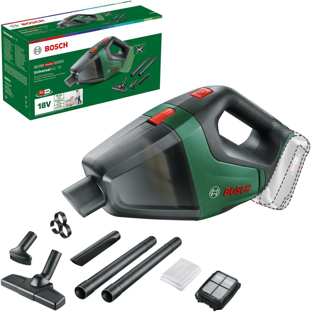 Aspirator de Mana pe Acumulator Bosch UniversalVac 18V Solo