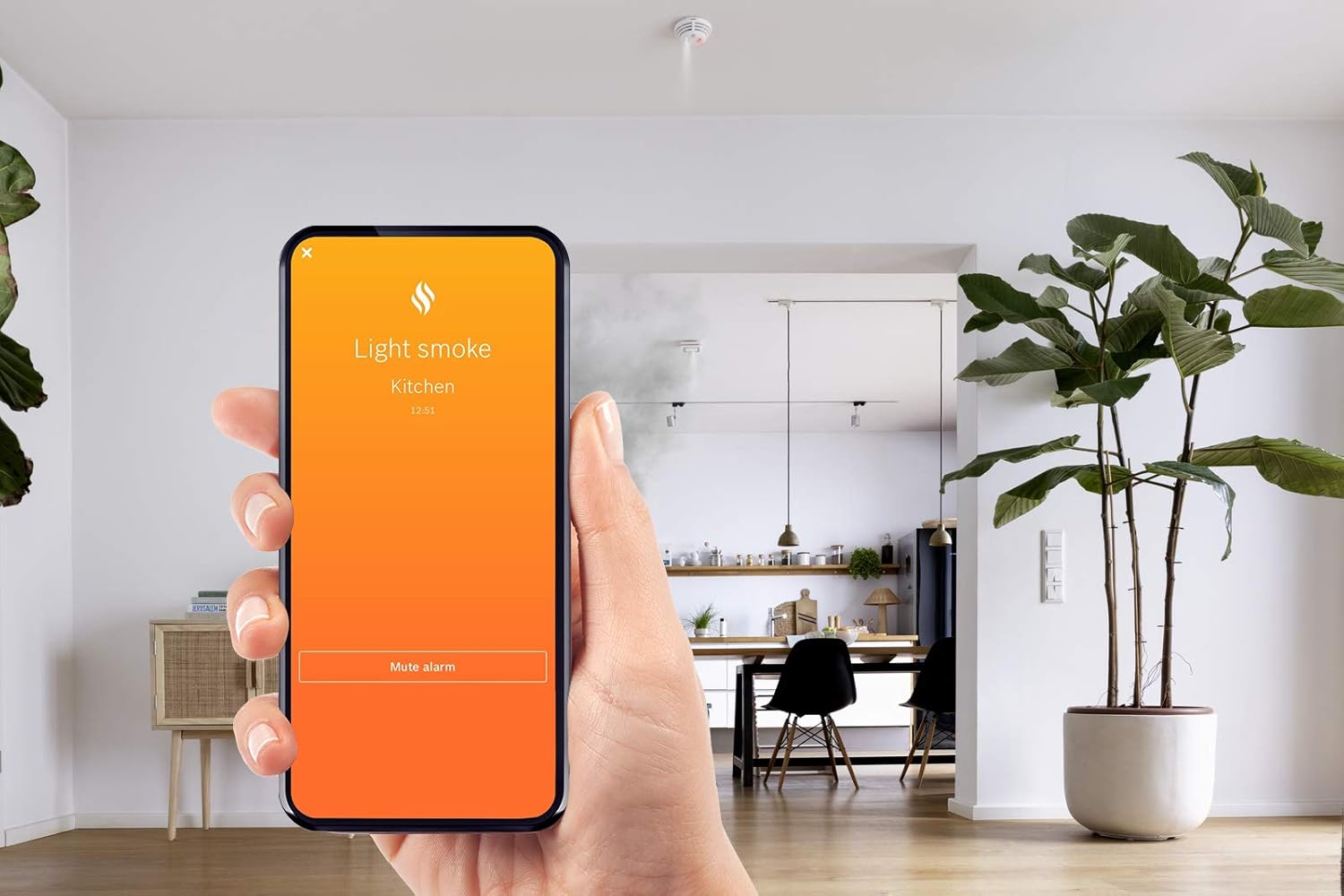 Detector de fum Bosch Smart Home Twinguard