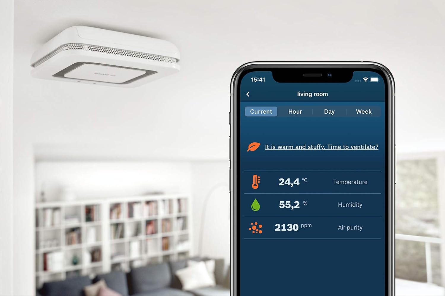Detector de fum Bosch Smart Home Twinguard