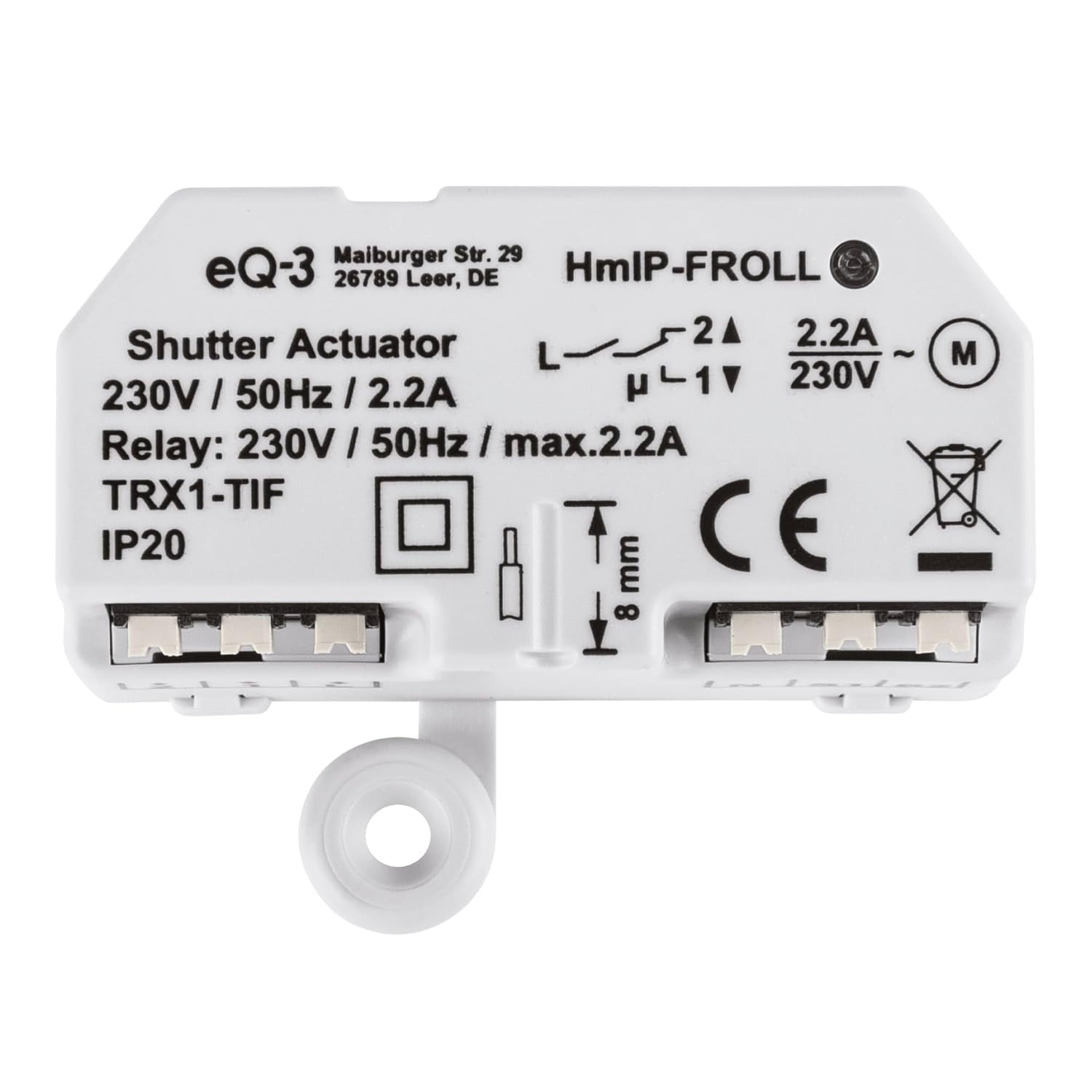 Homematic IP, Actuator pentru Obloane Rulante 151347A0C