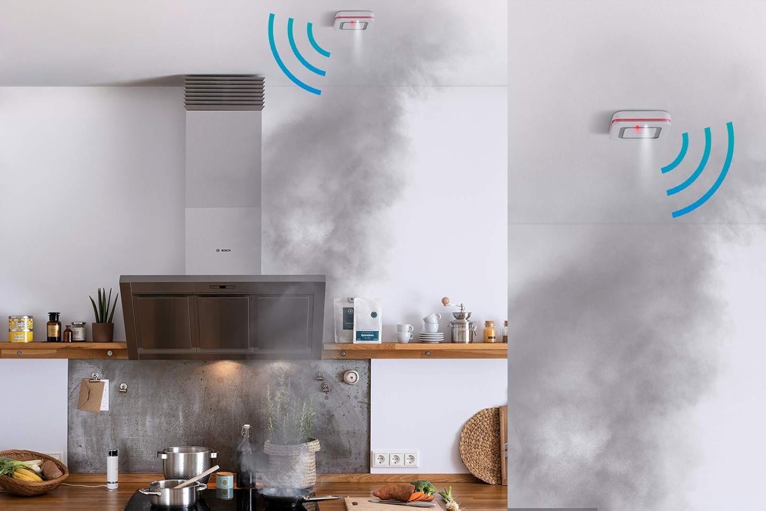 Detector de fum Bosch Smart Home Twinguard