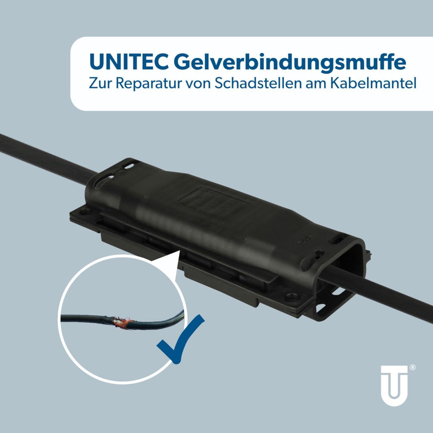 Manșon cu gel UNITEC pentru îmbinări și ramificații, GTQ 6