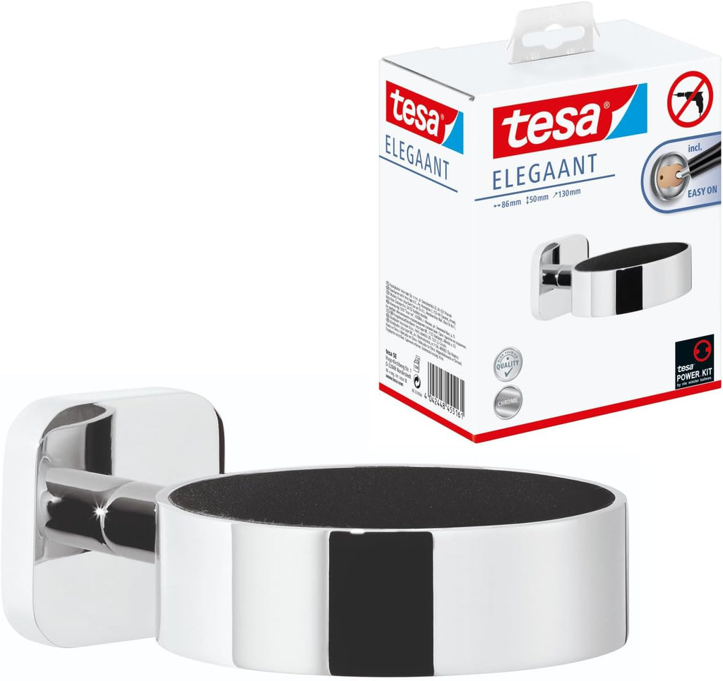 Suport pentru uscător de păr Tesa ELEGAANT 85 mm x 50 mm x 130 mm