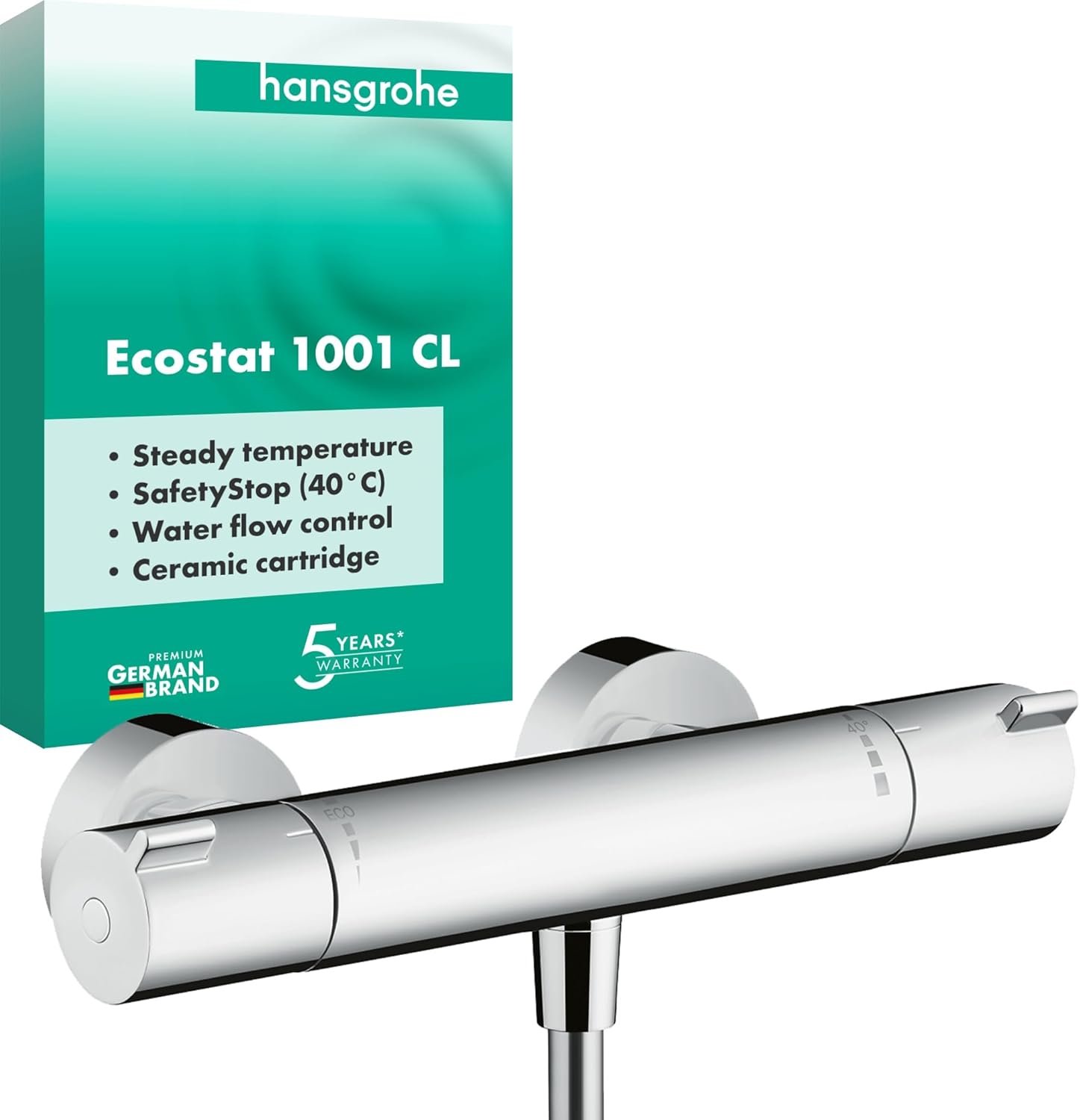 Hansgrohe Ecostat 1001 CL - Baterie termostatică de duș, 13211000