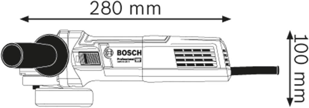 Polizor unghiular Bosch Professional GWS 9-125 S