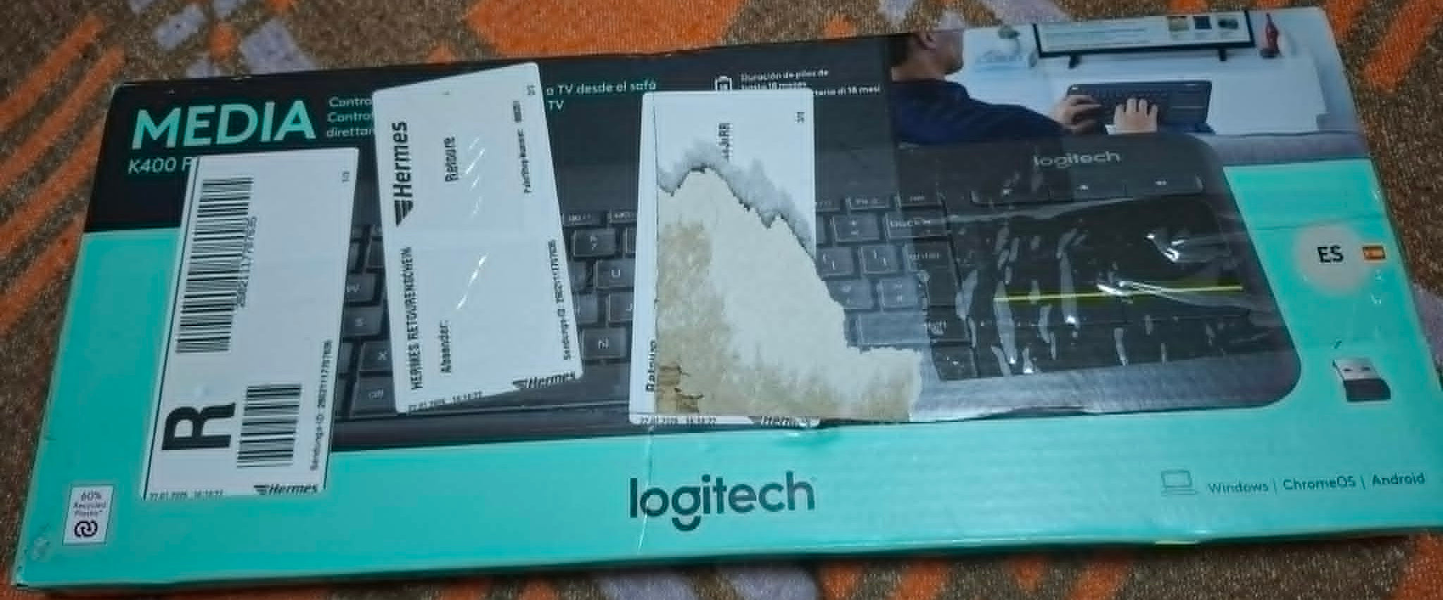 Tastatura Logitech Media k400 Plus