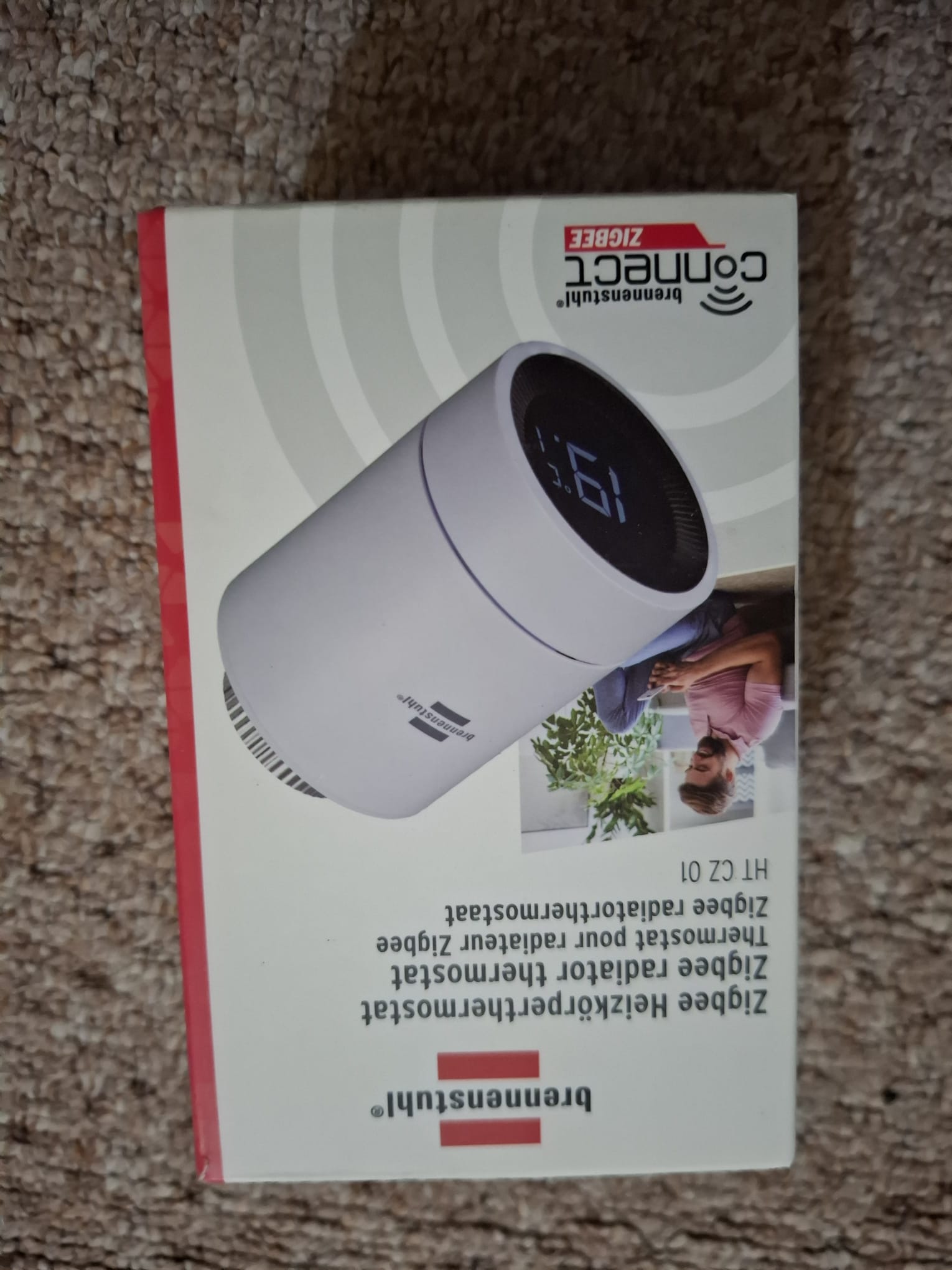 Termostat pentru radiator Brennenstuhl Connect Zigbee HT CZ 01