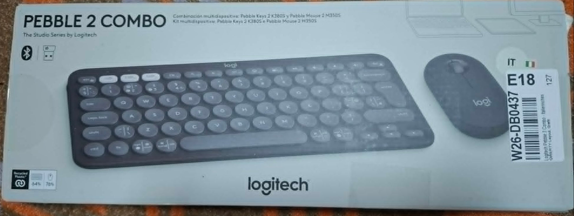 Tastatura Logitech Pebble 2 Combo