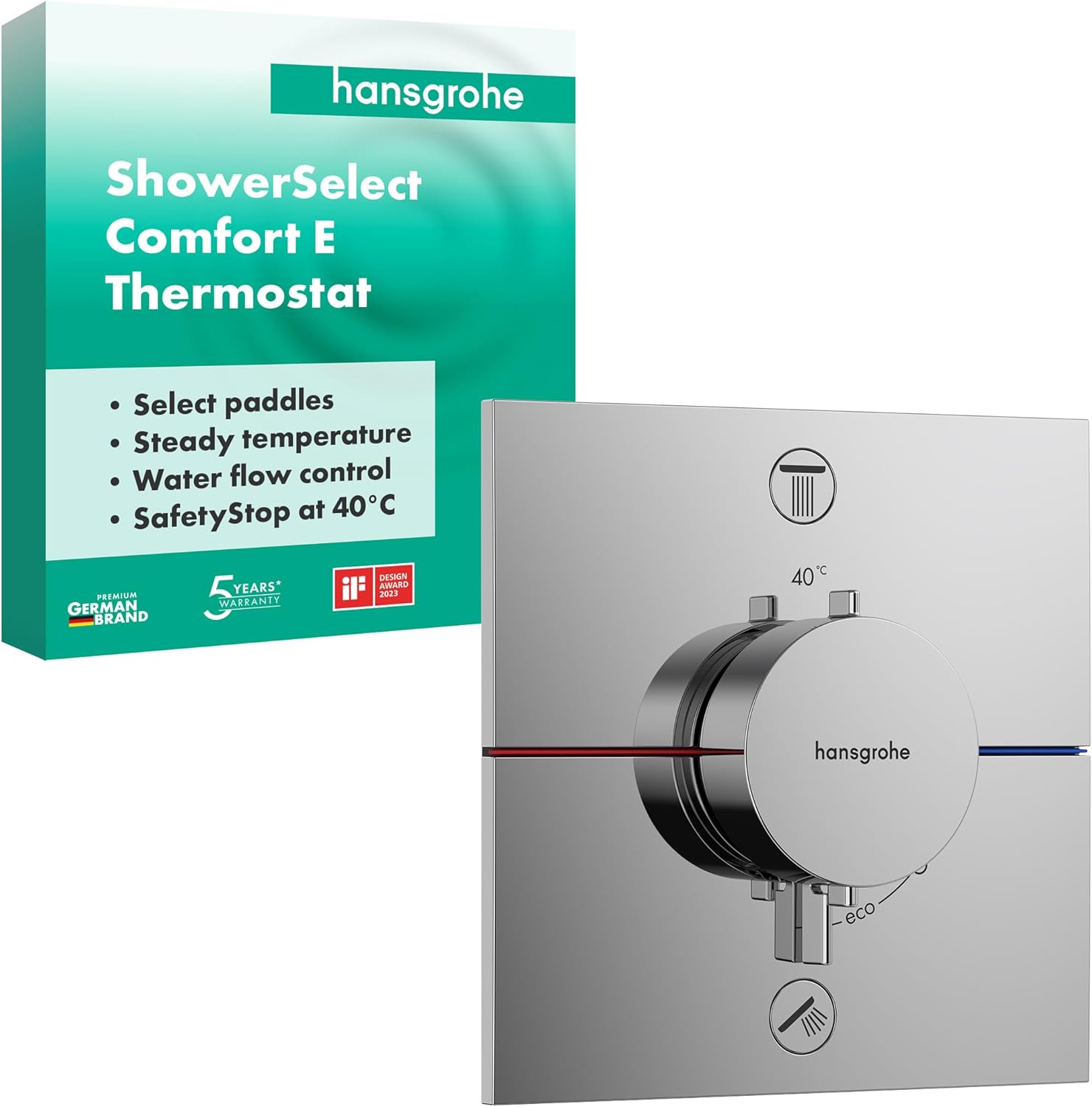 Hansgrohe ShowerSelect Comfort E - termostat încastrat 15572000