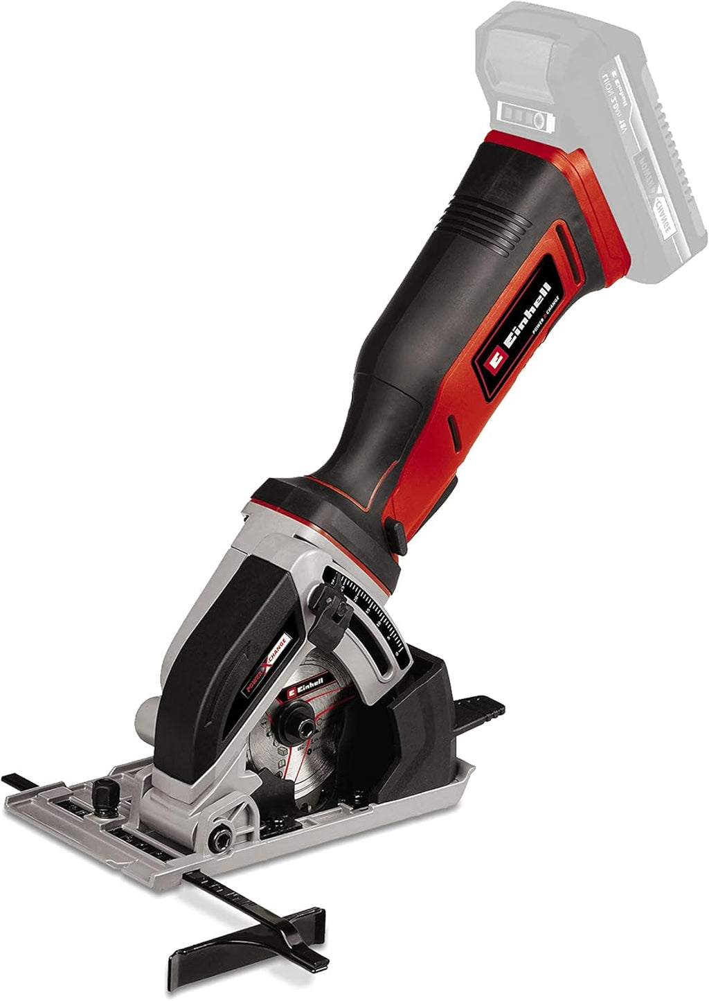 Ferăstrău circular mini fără fir Einhell TE-CS 18/89 Li - Solo Power X-Change