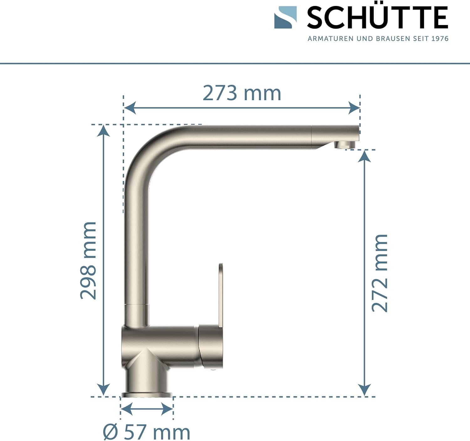 SCHÜTTE 79826 RIO Baterie bucătărie pivotantă