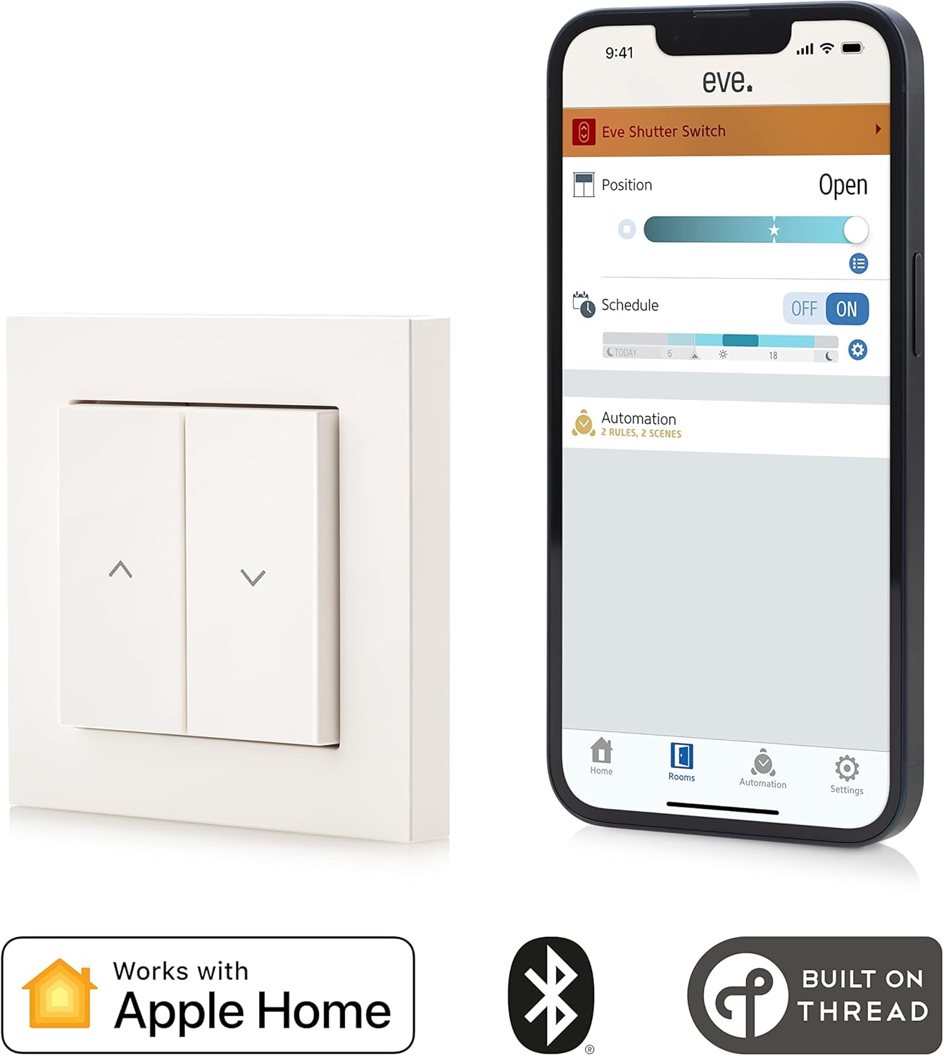 Comutator Eve Shutter (Apple Home)