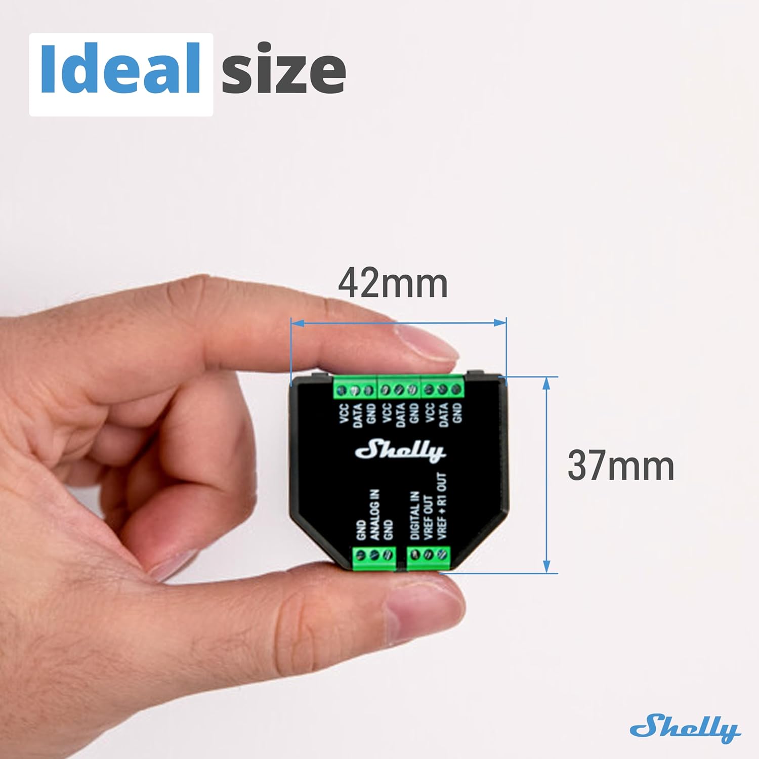 Modul Extensie Senzori Shelly Plus Add-On Temperatura Umitidate
