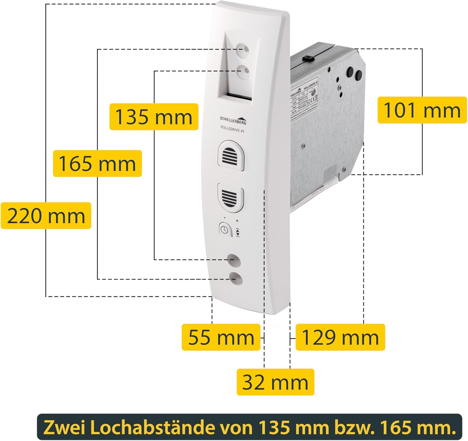 Înfășurator electric cu bandă pentru rulouri Schellenberg 22745