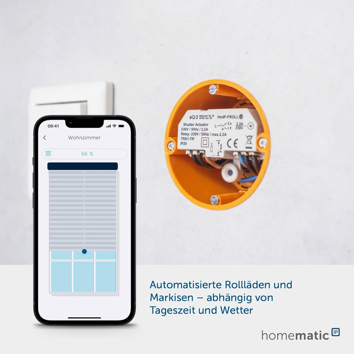 Homematic IP, Actuator pentru Obloane Rulante 151347A0C
